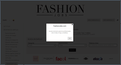 Desktop Screenshot of co.fashionjobs.com