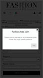 Mobile Screenshot of it.fashionjobs.com
