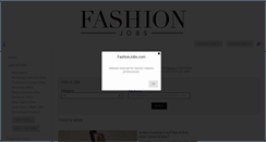 Desktop Screenshot of il.fashionjobs.com