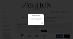 Desktop Screenshot of fr.fashionjobs.com