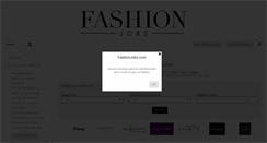 Desktop Screenshot of es.fashionjobs.com