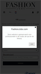 Mobile Screenshot of nl.fashionjobs.com