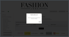 Desktop Screenshot of br.fashionjobs.com