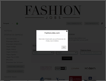 Tablet Screenshot of br.fashionjobs.com
