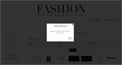 Desktop Screenshot of in.fashionjobs.com